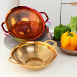 Buyer Star Counter top Fruit Bowl, Wire Basket for Fruits, Breads, Vegetables, Snacks