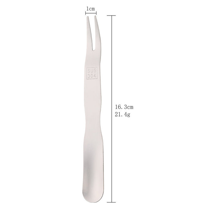 Dumpling Wonton Filling Spoons Spoon 304 Stainless Steel 2 in 1 Multipurpose Dessert Butter Cream Jam Cheese Spreader