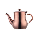 Hot Sale Arabic Christmas Long Spout Kettle India Stainless Steel Tea Pot Coffee Pot