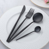 Cheap Price High Quality Stainless Steel Colorful Flatware Party Wedding Bar Tableware Set
