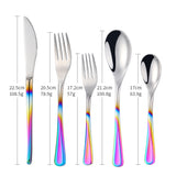 Buyer star Elegant Tableware Cutlery Set Stainless Steel Flatware Include Knife/Fork/Spoon