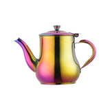 Hot Sale Arabic Christmas Long Spout Kettle India Stainless Steel Tea Pot Coffee Pot