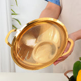 Buyer Star Counter top Fruit Bowl, Wire Basket for Fruits, Breads, Vegetables, Snacks