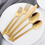 Buyer Star Silverware Set with Knives Forks Stainless Steel for Wedding Restaurant