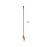 Buyer Star Bar Spoon Cocktail Mixing Stirrers for Drink Cocktail Spoon Long Handle Bar Spoon Cocktail Stirring Spoon for Shaker Tall Cups