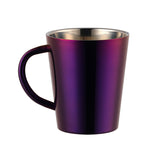 Buyer star Stainless steel water cup double layer milk Coffee cup Beer Mug Drinking Serving Tools