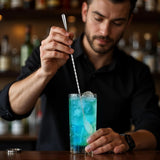 Buyer Star Bar Spoon Cocktail Mixing Stirrers for Drink Cocktail Spoon Long Handle Bar Spoon Cocktail Stirring Spoon for Shaker Tall Cups