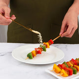 Dumpling Wonton Filling Spoons Spoon 304 Stainless Steel 2 in 1 Multipurpose Dessert Butter Cream Jam Cheese Spreader