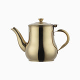 Hot Sale Arabic Christmas Long Spout Kettle India Stainless Steel Tea Pot Coffee Pot