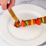 Dumpling Wonton Filling Spoons Spoon 304 Stainless Steel 2 in 1 Multipurpose Dessert Butter Cream Jam Cheese Spreader