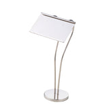 Factory Direct Sales Tabletop Stainless Steel Gold Plated Stand up Table Number Holder