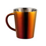 Buyer star Stainless steel water cup double layer milk Coffee cup Beer Mug Drinking Serving Tools