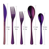 Buyer star Elegant Tableware Cutlery Set Stainless Steel Flatware Include Knife/Fork/Spoon