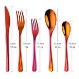 Buyer star Elegant Tableware Cutlery Set Stainless Steel Flatware Include Knife/Fork/Spoon