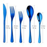 Buyer star Elegant Tableware Cutlery Set Stainless Steel Flatware Include Knife/Fork/Spoon