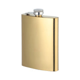 8oz Gold Hip Flask Custom Stainless Steel Liquor Whiskey Alcohol Portable Macallan Hip Flask