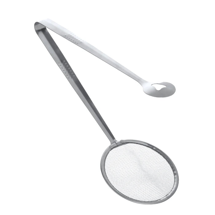 Multi-functional Kitchen Tools Stainless Steel Colander Food Filter Spoon With Clip