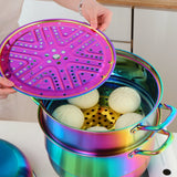 Wholesale Cheap Customization Kitchen Cooking Stainless Steel Steamer Pots and Pans Cookware Set