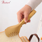 Factory Direct Stainless Steel Serving Food Clip Bread Kitchen Utensils Food Tongs