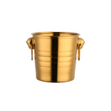 Wholesale Custom Insulated  Wine Champagne Bucket Stainless Steel Beer Ice Bucket