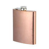 8oz Gold Hip Flask Custom Stainless Steel Liquor Whiskey Alcohol Portable Macallan Hip Flask