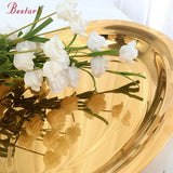 Factory Wholesale  Hotel Restaurant Plate Stainless Steel Soup Plate for Cooking