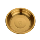 Factory Wholesale  Hotel Restaurant Plate Stainless Steel Soup Plate for Cooking