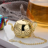 Reusable Tea Infuser Small Gadgets Tea Strain Stainless Steel Tea Filter