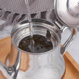 Hot Sale Arabic Christmas Long Spout Kettle India Stainless Steel Tea Pot Coffee Pot