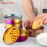 Buyer Star Pressed Potato Masher Bowl Potatoes Crusher Fruit Vegetable Tools