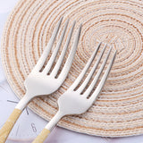 Food Grade Stainless Steel Modern Design Tableware Set for Wedding Bar Cutlery