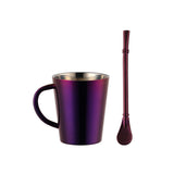 Wholesale Customized Beer Tea Cup Coffee Water Bottle Stainless Steel Travel Mug Handgrip with straw