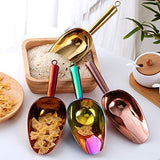 Buy Star Gold Ice Scoop Premium Stainless Steel Cookie Scoop Fashion Ice Scoop Sturdy Flour Scoop Utility Candy Scoop