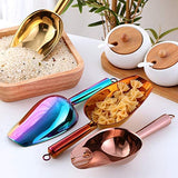 Buy Star Gold Ice Scoop Premium Stainless Steel Cookie Scoop Fashion Ice Scoop Sturdy Flour Scoop Utility Candy Scoop