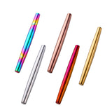 Buyer Star Stainless Steel Non-Stick Rolling Pin Dough Roller Bake Pizza Kitchen Utensil