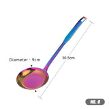 Buyer Star Colanders Strainers Stainless Steel Kitchen Utensil Cooking Silver Fine Mesh Wire Oil Skimmer