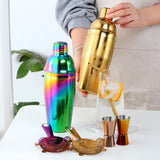 Buyer Star Stainless Steel Cocktail Shaker Mixer Profession Bartender Tools Mixer Bar Accessories
