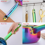 Buyer Star  Stainless steel Soup Ladle Pot Tableware Household Kitchen Accessories for Restaurant Hotel utensil