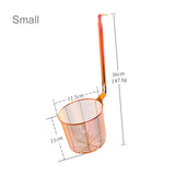 Stainless Steel Colander Tool Noodle Dumplings Mesh Basket Fryer French Fries Dryer Vegetable Food Sieve Sink Strainer