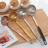 Buyerstar Stainless Steel Kitchen Utensil with long handle Cooking Tools