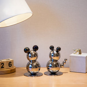 Cute Mouse Sculpture for Living Room Decor, Birthday Party Supplies Gift for Home Decoration
