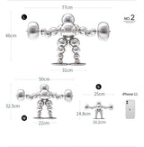 Stainless Steel Handmade Color Chrome Popeye's Resin Crafts and Arts for Gifts Adults