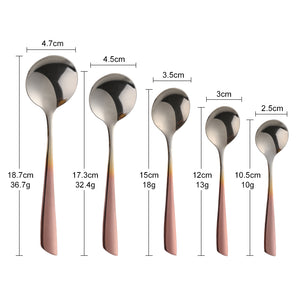 Buyer Star New Design Fish Tail Spoon Stainless Steel Metal Cutlery Mirror Polished