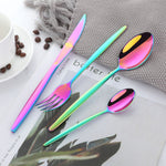 304 Stainless Steel Kitchenware Rainbow Color Mirror Polish for Party