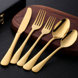 Buyer Star Bulk Sliver Stainless Flatware Set Mirror Polish Kitchen Hotel Party Cutlery Set