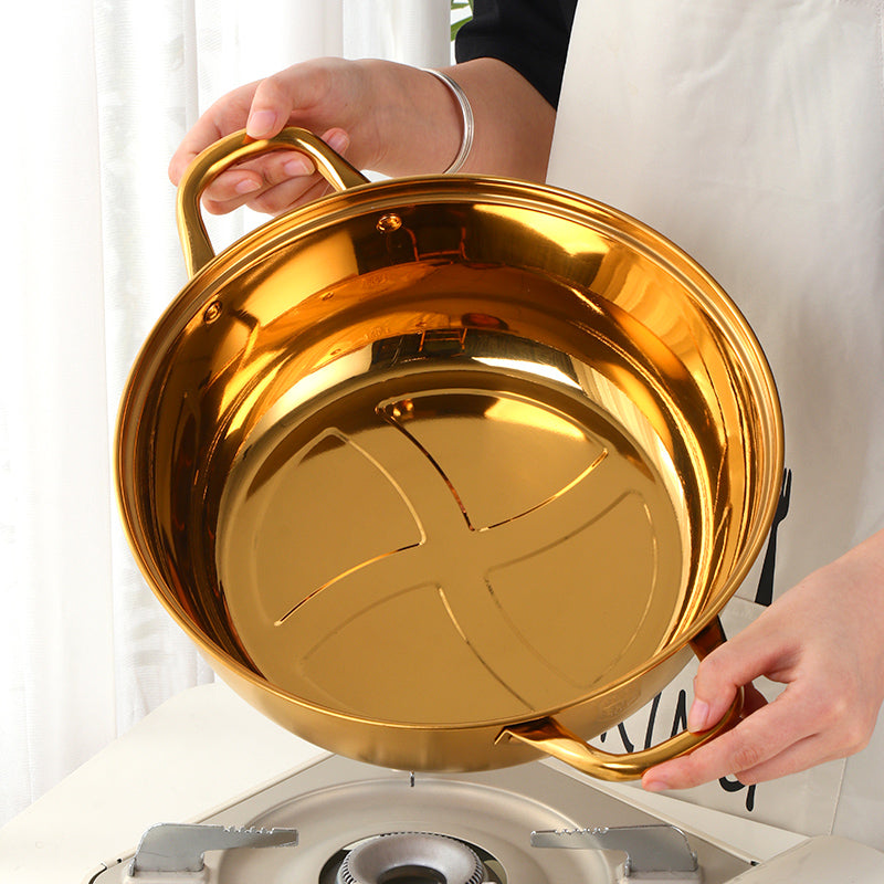 Custom Kitchenware Pots Stainless Steel Nonstick Hot Pot Cooking Pots Cookware Sets