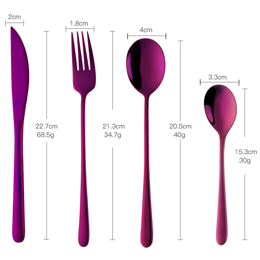 Hotel Cutlery Set Stainless Steel Gold Spoon Restaurant Utensil Christmas Wedding Flatware Set