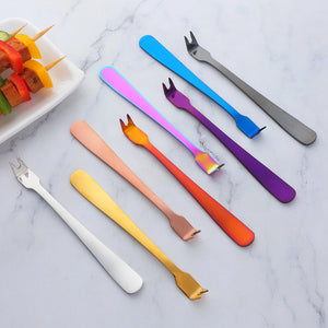 Carving Fork for Meat Two-Prong Stainless Steel Meat Fork Durable and Practical for Grilling, Cooking, and Serving