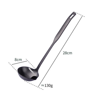 Stainless Steel Soup Ladle Gravy Food Fat Separator Grease Hot Pot Oil Filter Spoon For Home Kitchen And Cooking