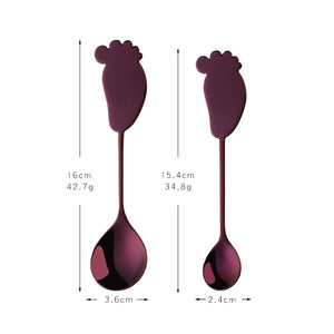 Hot Sales Popular Stainless Steel Spoon Fork 304 Teaspoon Metal Dessert Coffee Spoon Fork Set